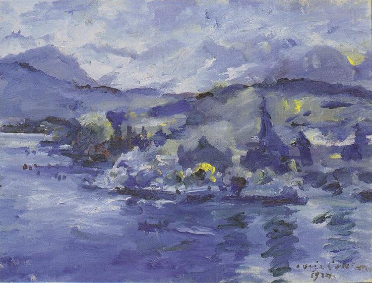 Lake Lucerne in the afternoon, Lovis Corinth